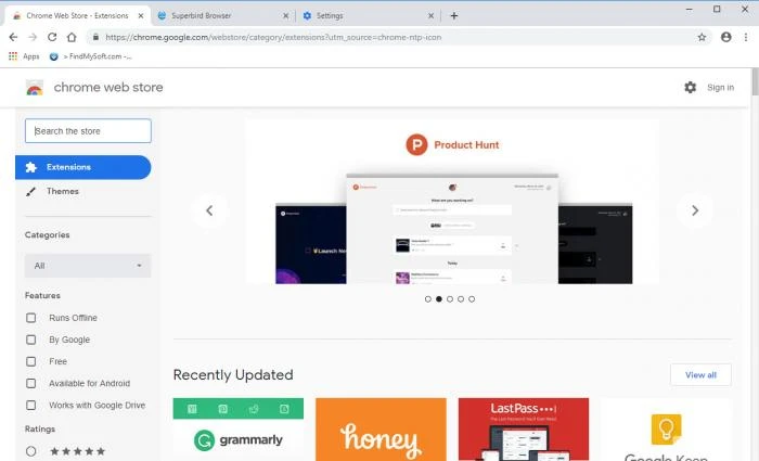 Superbird Browser — screenshot 4